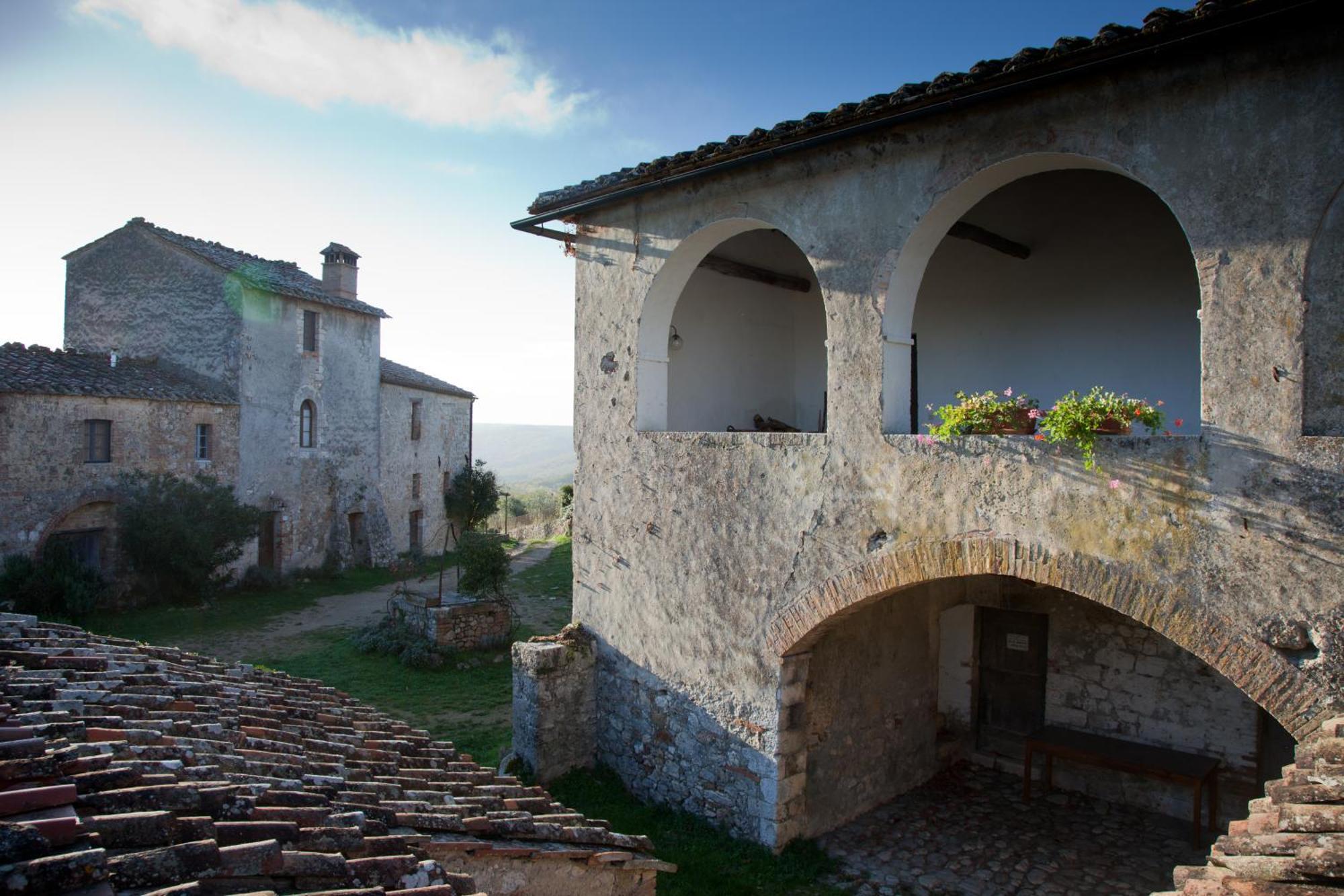 Tenuta Di Spannocchia 罗西亚 外观 照片